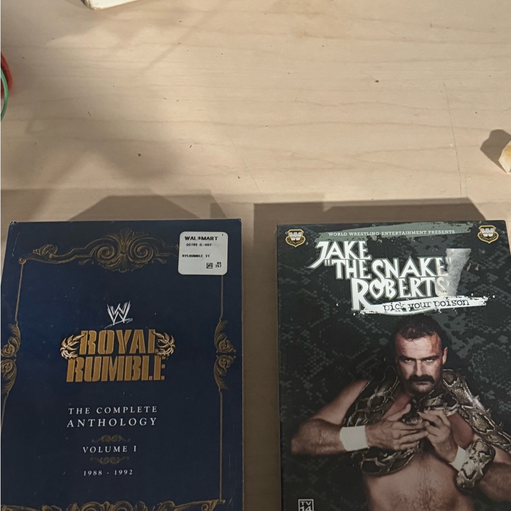 Sealed wwf dvds